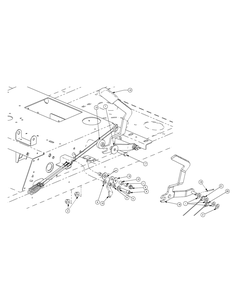 Brake Assembly 2009 And After Diagram and Parts List for Z-FORCE44 17AF3AGL-17AF3AGL010 Cub Cadet Lawn Tractor